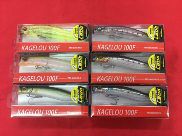 【新商品】メガバス カゲロウ100F | 釣りのポイント