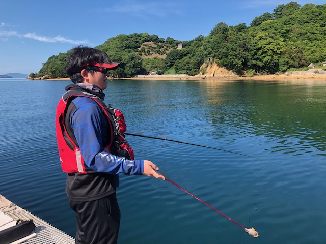 釣り研修で笹子島へ行って来ました 釣りのポイント